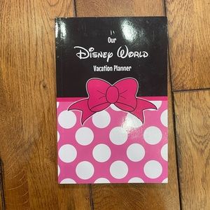 A travel sized Vacation Planner suitable for planning Walt Disney World trips